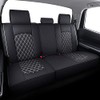 YIERTAI Rear Seat Covers Compatible with Toyota Tundra 2008-2020 2021
