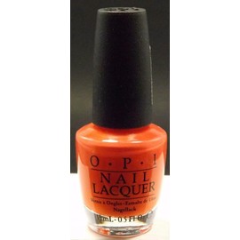 OPI O.P.I. opi Nail Lacquer #NK H43 Hot & Spicy  ( Orange)  Free S&H
