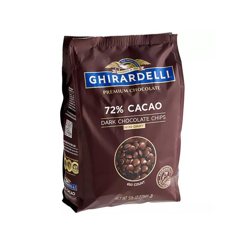 Ghirardelli 5 lb. Baking Chips (select flavor below) - 5