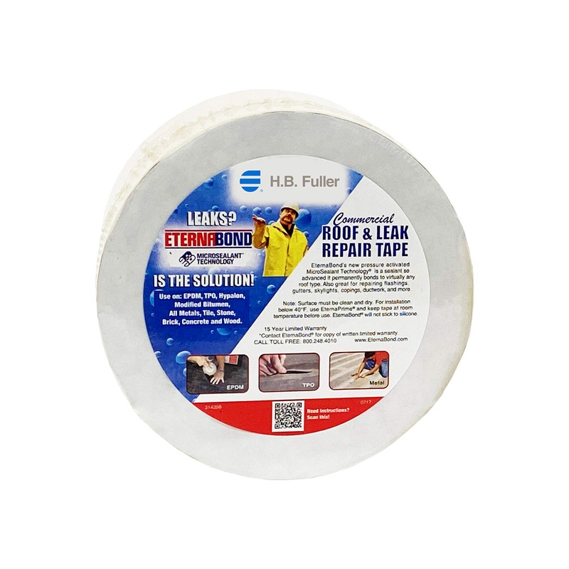 EternaBond RoofSeal Tan 4" x50' MicroSealant UV Stable RV Roof