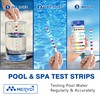 7-Way Pool Test Strips,150 Strips Pool and Hot Tub Test