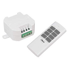 MC Power - Radio Switch Set - Receiver + Remote Control | Comfort | 433.9 MHz