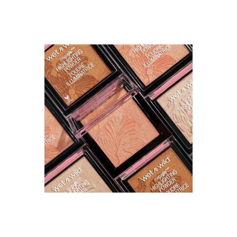 Wet n Wild - Polvo iluminador Megaglo, Blossom Glow, 0.19