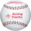 Diamond Machine Batting Practice Baseball with Flat Seams, (Pack of