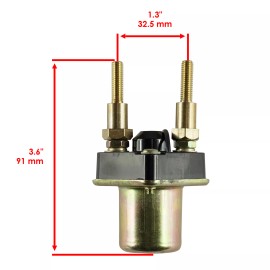 Caltric Starter Relay Solenoid for Kawasaki Js550 550 Sx 1992 1993 1994 1995 Pwc New