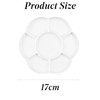 2 Pcs Paint Palette Tray Plastic for Kids and Adults