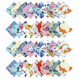 Soimoi Japanese Print Precut 5-inch Cotton Fabric Quilting Squares Charm Pack DIY Patchwork Sewing Craft-Multicolor2