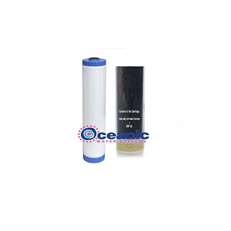 Whole House Refillable Water Filter Cartridge 4.5" x 20" -