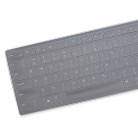Keyboard Cover for Dell Inspiron 27 7730 & Inspiron 24 5430 5415 All-in-one Desktop & OptiPlex All-in-One 7420 7440 Desktop Keyboard Cover Protector-Clear