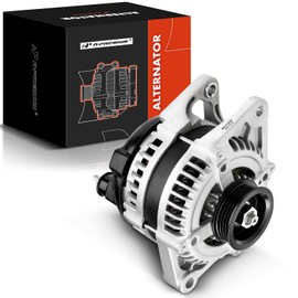 A-Premium Alternator Compatible with Chrysler PT Cruiser 2006 2007 2008 2009 L4 2.4L Turbo, 136Amp 12V CW 4-Groove Pulley, Replace# 5034702AA