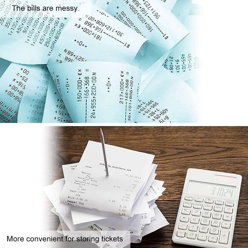 Note Stick, Receipt Holder, Receipt Fork, Receipt Stick, Memo Halter