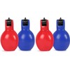 Dingfeiyu 4 Pack Hand Squeeze Whistles for Coaches, Physical Education