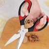 Vutyvve Kitchen Scissors, Stainless Steel Blades, Soft Handle, Multifunctional Kitchen