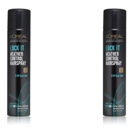 L'Oréal Paris 2 X Loréal Paris Hairstyle Laca Control Frizz Clima Húmedo