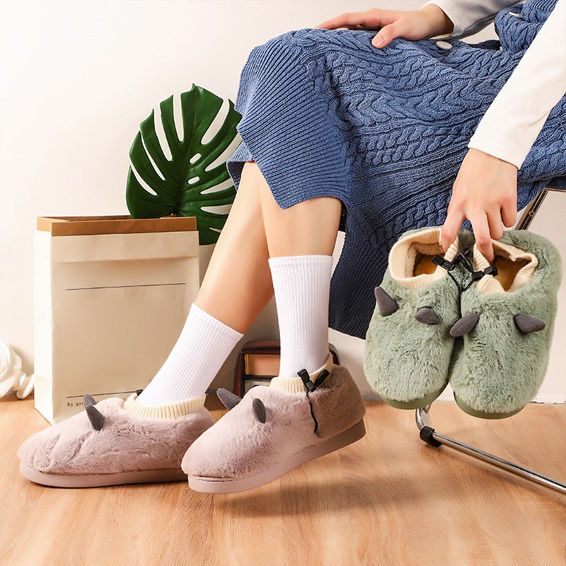 Heated Feet Warmer USB Short Plush Detachable Heating Feet Warmer
