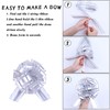 6 Pieces Big Pull Bow Gift Wrapping,6 inches, Pull Bow
