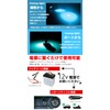 FUNKS 7200lm Blue 60W LED Fishing Light Underwater Fishing Light