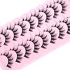 False Eyelashes Manga Lashes Spiky Fake Lashes Anime Lash Strip