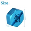 Wheel Hex Adapter, 4 Pcs Metal 7mm to 12mm Wheel