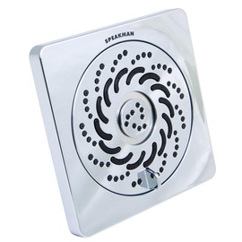 Speakman S-5001-E175 Kubos Exhilaration High Pressure Fixed Shower Head, 1.75 GPM, Polished Chrome