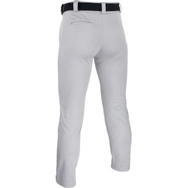 Sports Unlimited Youth Baseball Pants - Fake Fly w/Belt Loops White