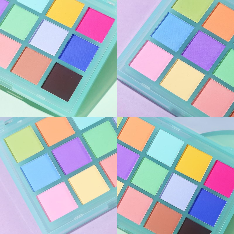 UCANBE Colorful Matte Makeup Eyeshadow Palette, 15 Shades Vibrant MACARON
