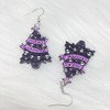 Todu Christmas Earrings For Women Creative Skull Star Christmas Tree