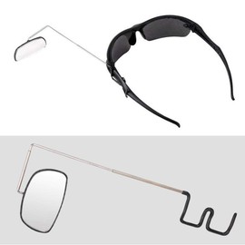 Rearview Mirror Adjustable Angle Cycling Eyeglass Crystal Clear View Back Eyeglasses for Cyclying