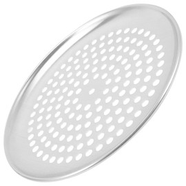 Ciieeo Perforated Pizza Pan Round Pizza Plate Pizza Baking Pan Stainless Steel Pizza Tray for Oven Pizza Pie 10 in