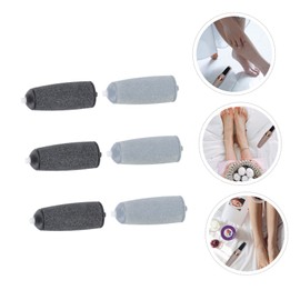 BIUDECO Foot Care Supplies Pedicure Replacement Heads 6pcs Foot File Callus Remover Accessory