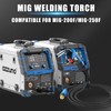 AZZUNO 15AK MIG Welding Gun with 10-ft Cable Euro Connector,