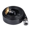 2" x 100' Black PVC Backwash and Discharge Hose for