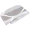 Shower Curtain Simple Water Drop Pattern Thickened Polyester Water Resistant