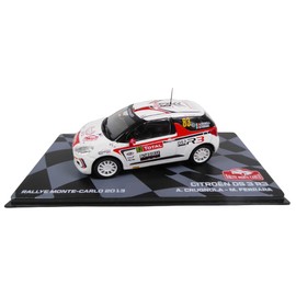 OPO 10 - Rally Car 1/43 Compatible with Citroën DS3 R3 Monte Carlo 2013 Crugnola Ferrara - BR27