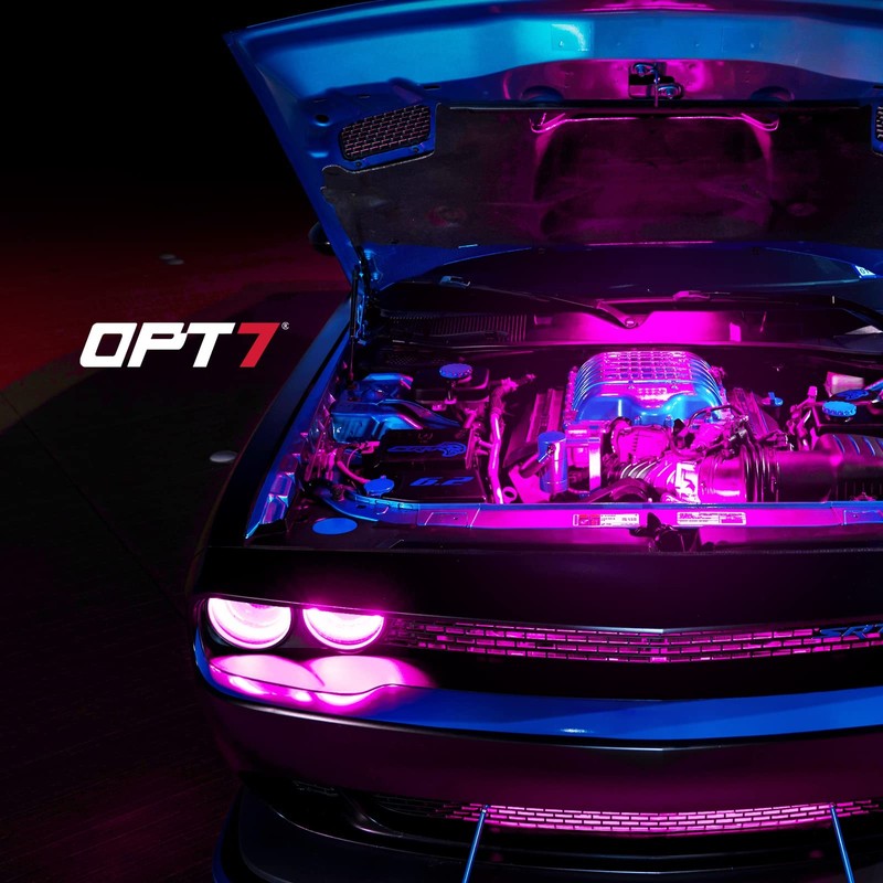 OPT7 Aura Engine Bay RGB LED Light Kit with Remote