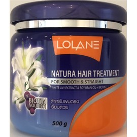 LOLANE Natura Hair Treatment for Smooth and Straight with White Lily 500g