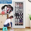 MISSLO 28 Large Pockets Hanging Shoe Organizer Over The Door