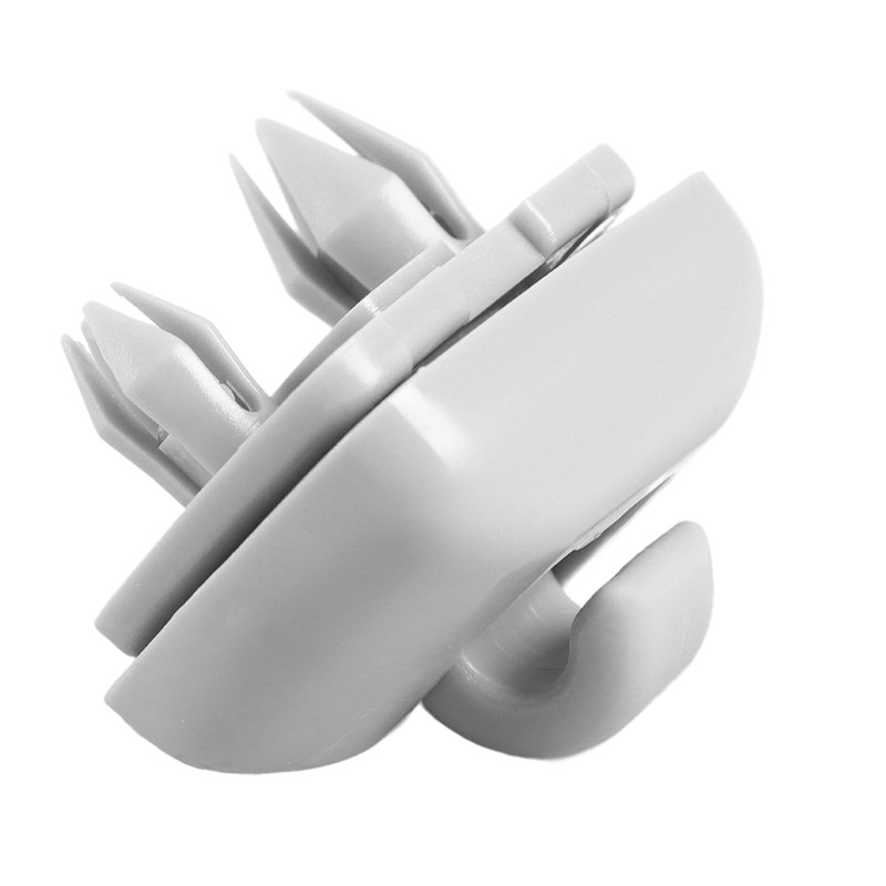 EVRBUL 2PCS Grey Inner Sun Visor Clips Holders Supports Brackets