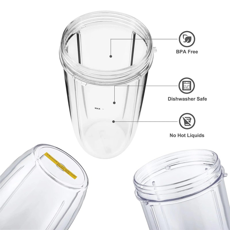 Replacement Accessories for Nutribullet Spare Parts,for Nutri Bullet Blades Cup