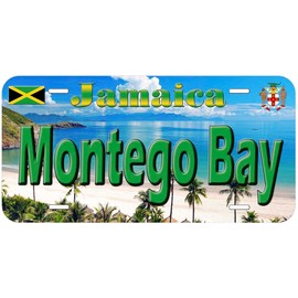 Montego Bay Jamaica Novelty Car Auto License Plate