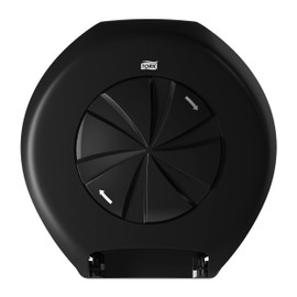 Tork OptiCore 3-Roll Toilet Paper Roll Dispenser Black T11, High Capacity, 565828