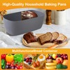 Nomotruc Bread Box with Cutting Board Lid Made with Bamboo