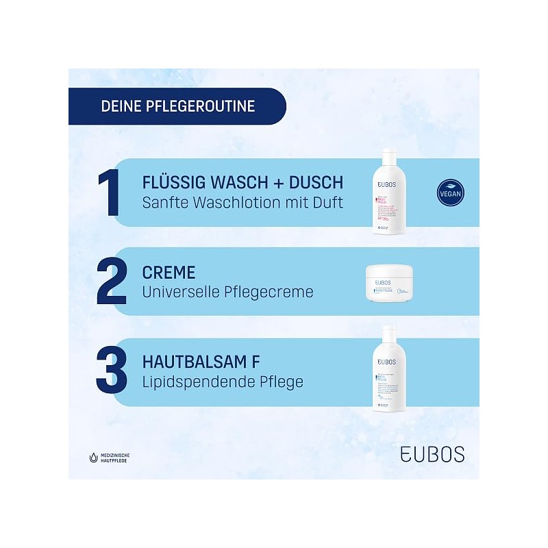 Eubos Flüssig rot mit frischem Duft. 200 ml [Badartikel]