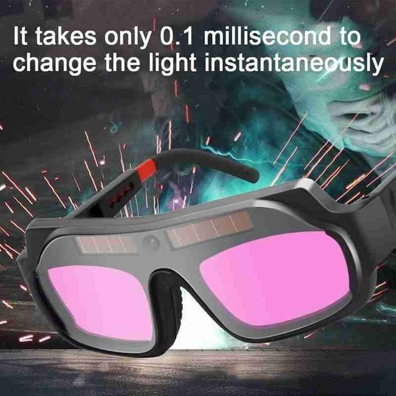 Welder Safety Eye Protection PC Glasses, Protective Welding Glasses, Clear
