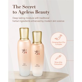 Sooryehan Sooryehan Bon Extra Moisture Korean Skin Care Gift Set (13.01 Fl Oz) - Luxury Premium High-end by LG Beauty. Hydrating Toner, Emulsion Lotion, Cleansing Foam, Eye Cream.