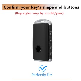 Riasot for Mazda Leather Key Fob Cover with Keychain,Leather Key Case Full Protector Compatible with Mazda 3 6 CX-30 CX-5 CX-9 (BROWN)