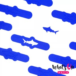 Whats Up Nails Shark Stencils for Nails, Nail Art, Nail Vinyls for Nail Design