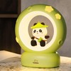 Moon and Panda Rechargeable Night Light, Safe PVC and ABS