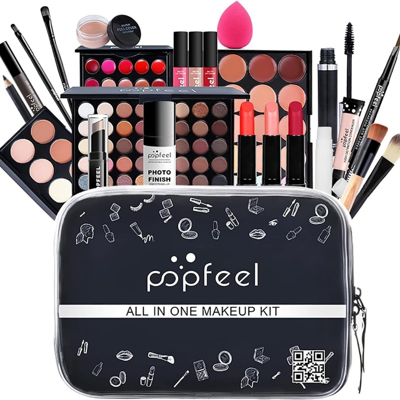 POPFEEL Professional Makeup Set, 24 Piece Set, Full Beauty Makeup,