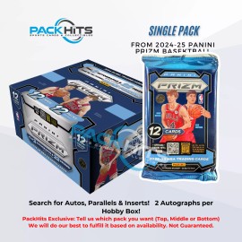 2024-25 Panini Prizm Basketball SINGLE Sealed PACK from Hobby Box